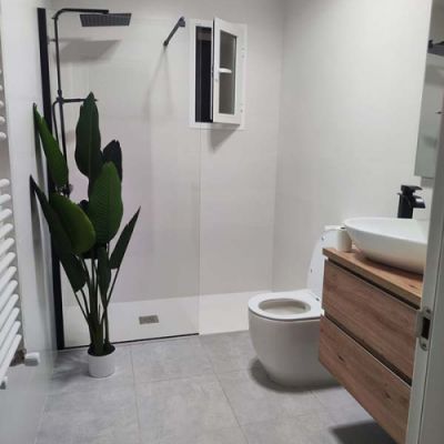 Vista general de uno de nuestros baños finalizados